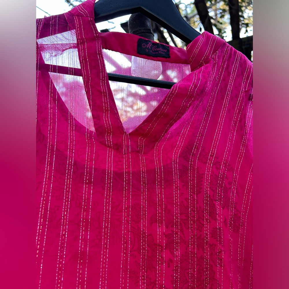 A line Pakistani dress - Picture 4 of 6